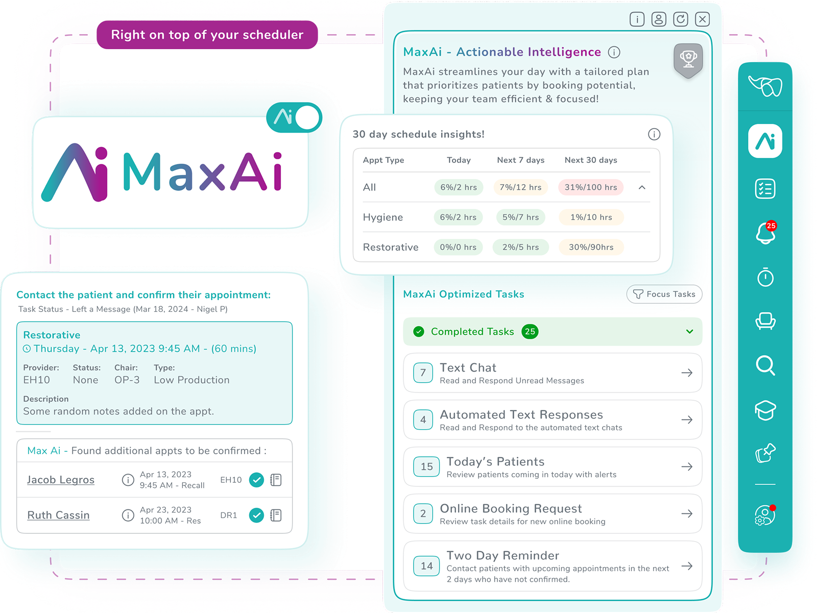 Max AI — Smarter Dental Scheduling